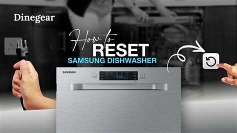 reset a samsung dishwasher|How To Reset A Samsung Dishwasher: Powerful。